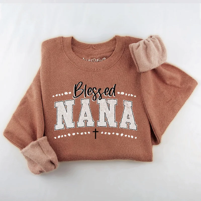 Minimalist Chic Blessed Nana Sweatshirt