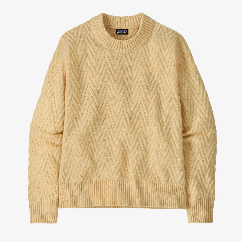 Grab Romantic Date - Night Styles Now Women's Recycled Wool-Blend Crewneck Sweater