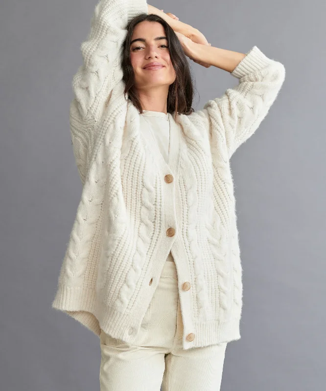 Big Savings On Rustic Countryside Styles Cable Cocoon Cardigan