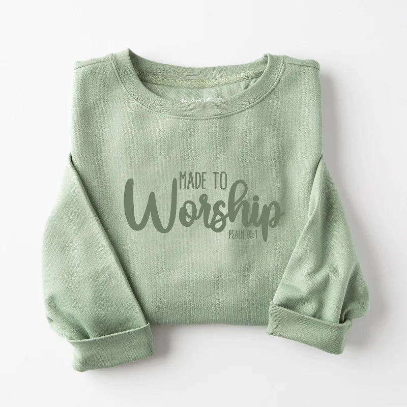 Fashion Essentials Made to Worship Sweatshirt