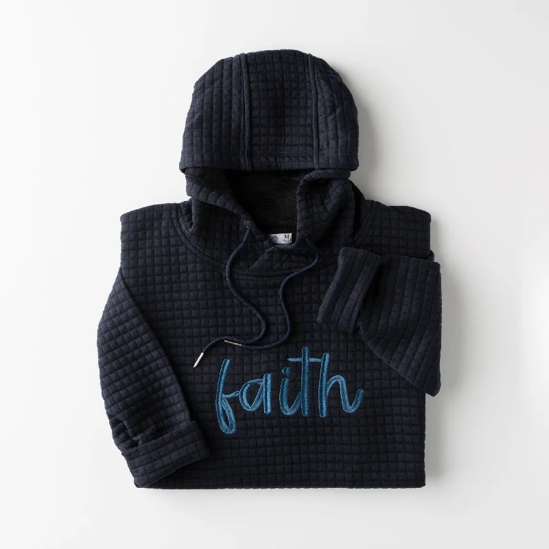 Popular Collection Faith Quilted Hoodie