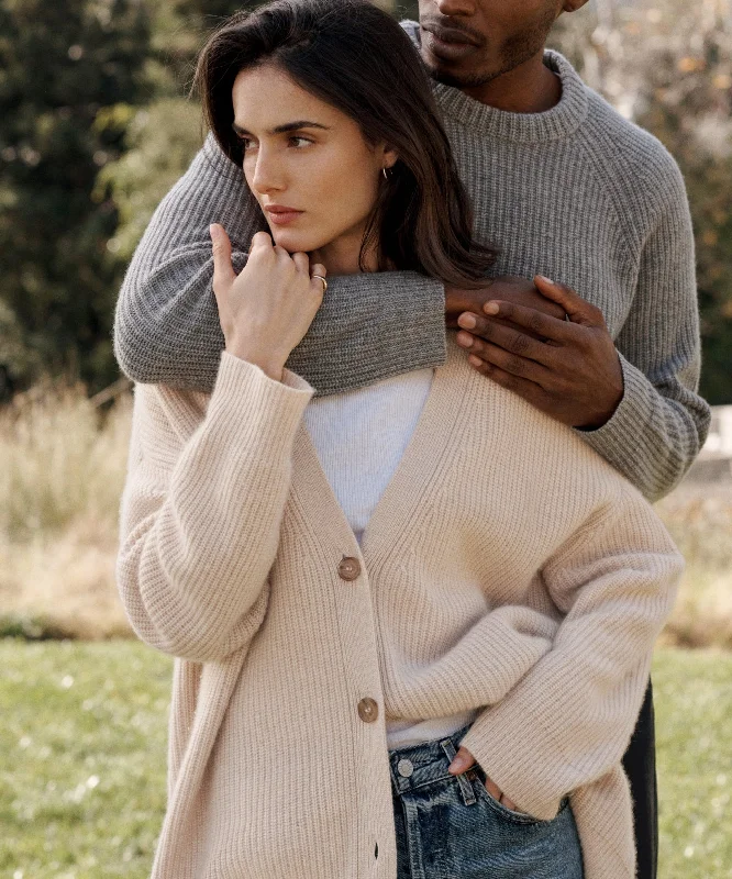 Subtle Sophistication Cashmere Cocoon Cardigan