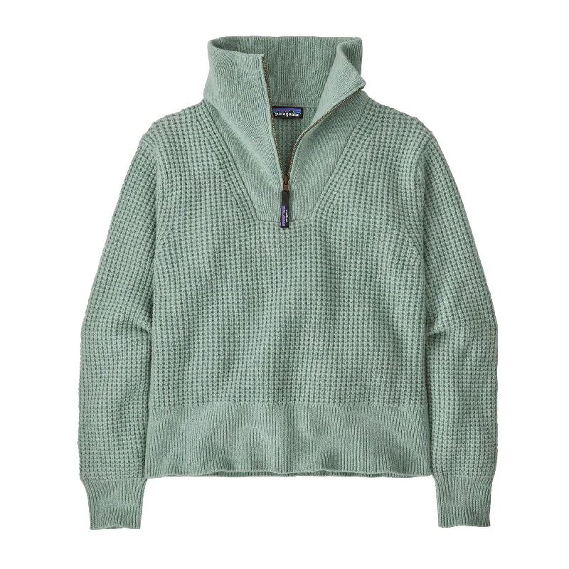 Shop Sales Women's Recycled Wool-Blend 1/4-Zip Sweater