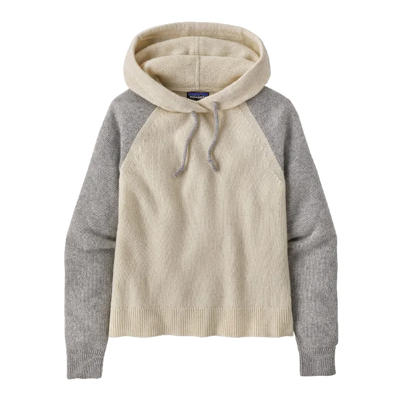Best Sellers Women's Recycled Wool-Blend Hooded Pullover Sweater