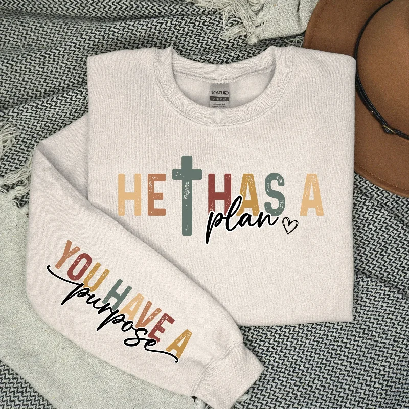 Summer Deals He Has a Plan Sweatshirt
