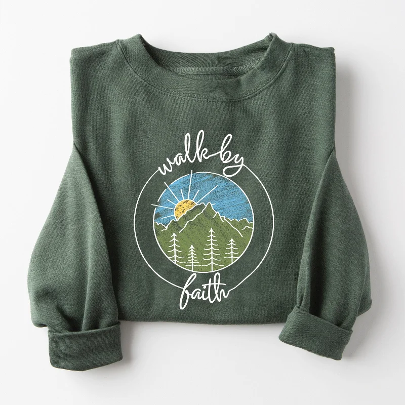 Elevate Your Wardrobe Walk By Faith Sweatshirt