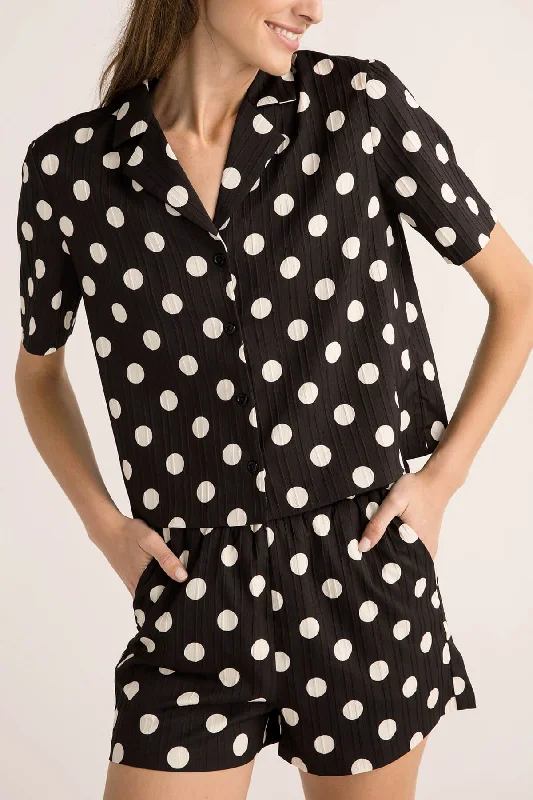 Early Access To Art Deco Styles Sale English Factory Polka Dot Top