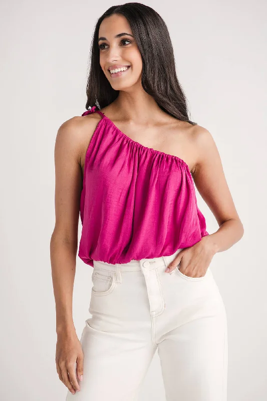 Coastal Beach - Inspired Style By Together One Shoulder Top